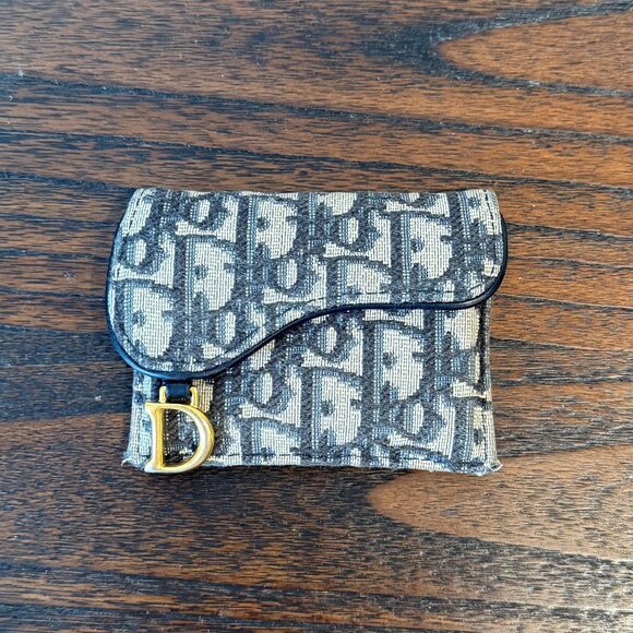 Dior Saddle Bloom Card Holder - Picture 5 of 7